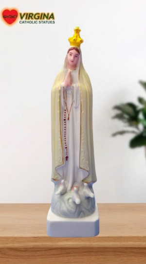 MẸ FATIMA 3 BỒ CÂU - VÀNG